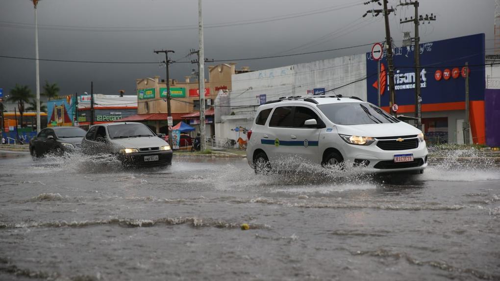 chuva forte em Fortaleza