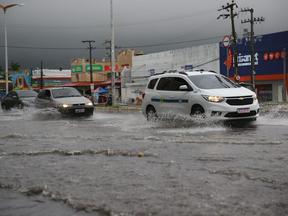 chuva forte em Fortaleza
