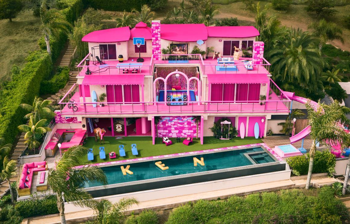 Barbie's DreamHouse em Malibu, nos EUA