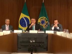 Vídeo de Bolsonaro com ministros embasou PF em nova operação