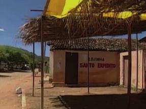 Foto do bar onde ciganos mataram vítimas em Itapajé. no Ceará