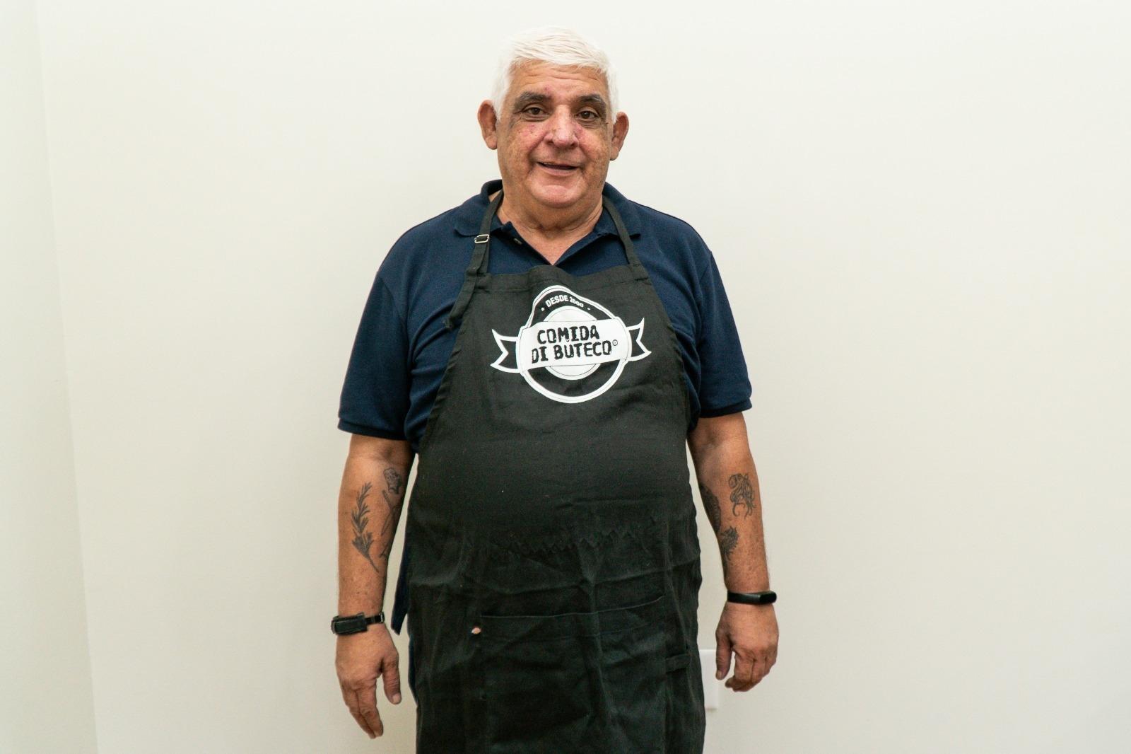 Afonso Celso é chef de cozinha e comanda o Buteco Afonso Pescados