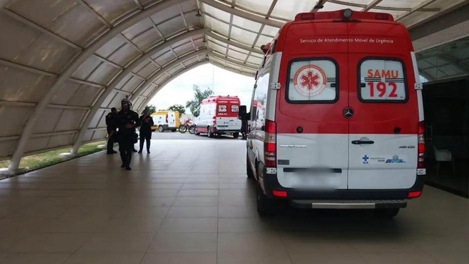Criança teve perna operada no Hospital de Trauma de Campina Grande