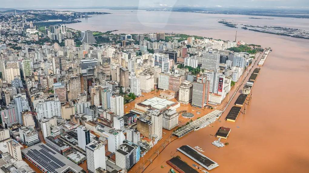 Porto Alegre inundada