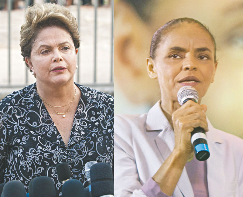 A economia foi uma questão discutida por Dilma e por Marina. A pessebista disse que o represamento de preços é uma ”irresponsabilidade” 
