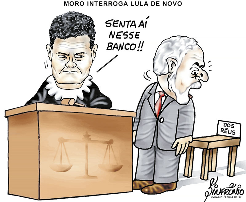 Resultado de imagem para JUSTIÇA DEVE BARRAR LULA EM DISPUTA PRESIDENCIAL, PREVÊ PT: Charges
