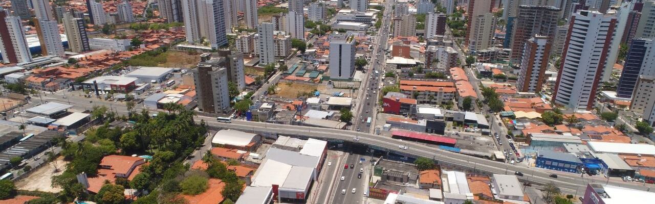 foto aérea do bairro Papicu