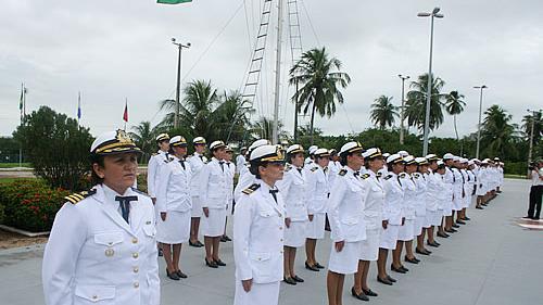 foto de mulheres da Marinha do Brasil