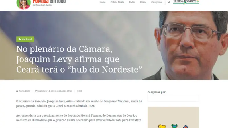 capa da noticia