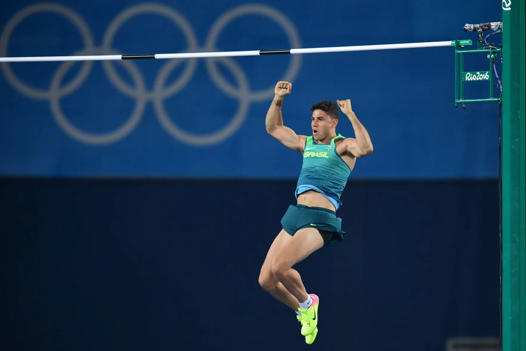 Thiago Braz, atleta de salto com vara