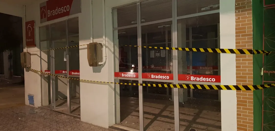 Este foi o 42º ataque a banco registrado no Estado este ano.