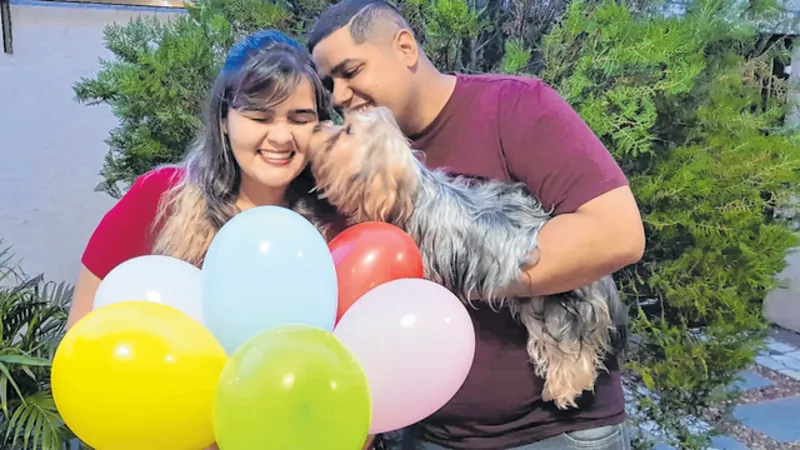 No início, Thiago era o mais divertido, mas Carolina comenta que aprendeu a se espelhar no humor do marido