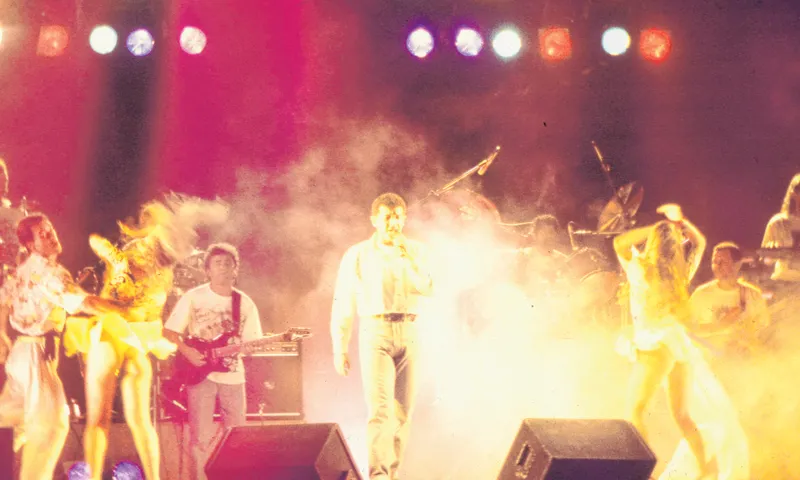 No Ceará, Beto Barbosa fez grandes shows no Ginásio Paulo Sarasate no início dos anos 1990