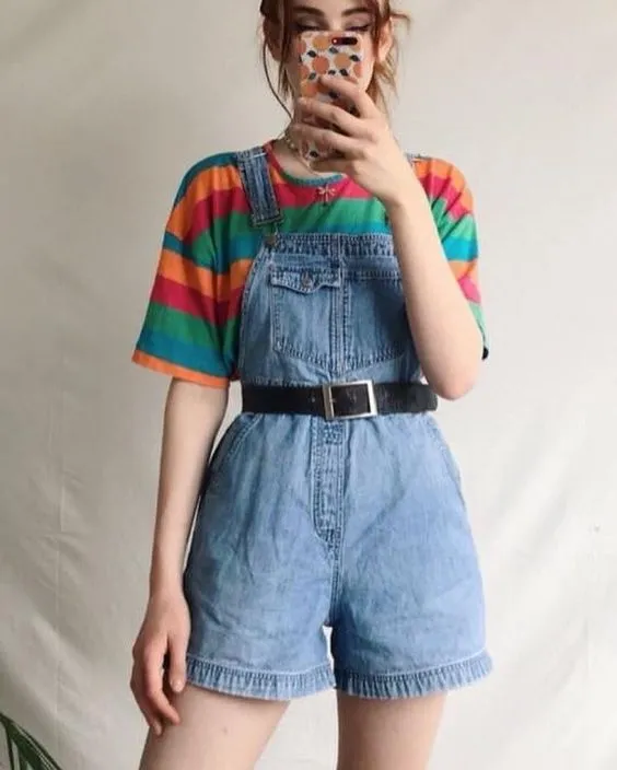 Look inspirado no estilo 1990