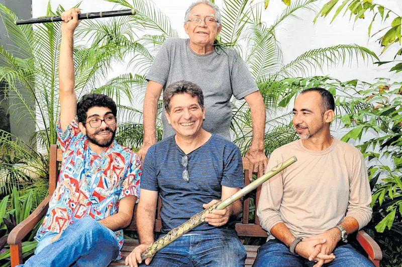 O quarteto Marimbanda, também celebrado nesta 20ª edição