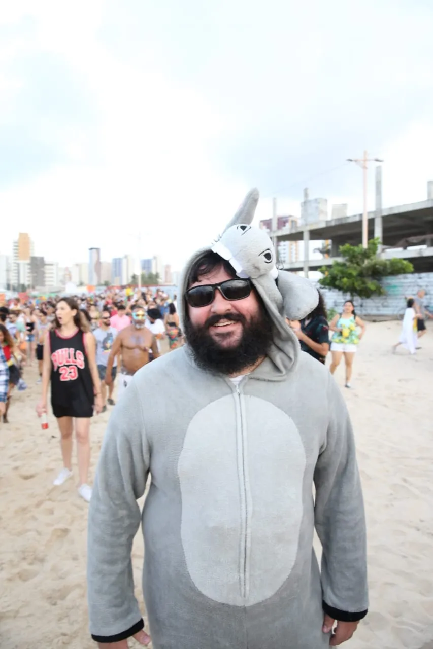 Thiago Uchôa (33) escolheu a fantasia durante uma viagem a Flórida.