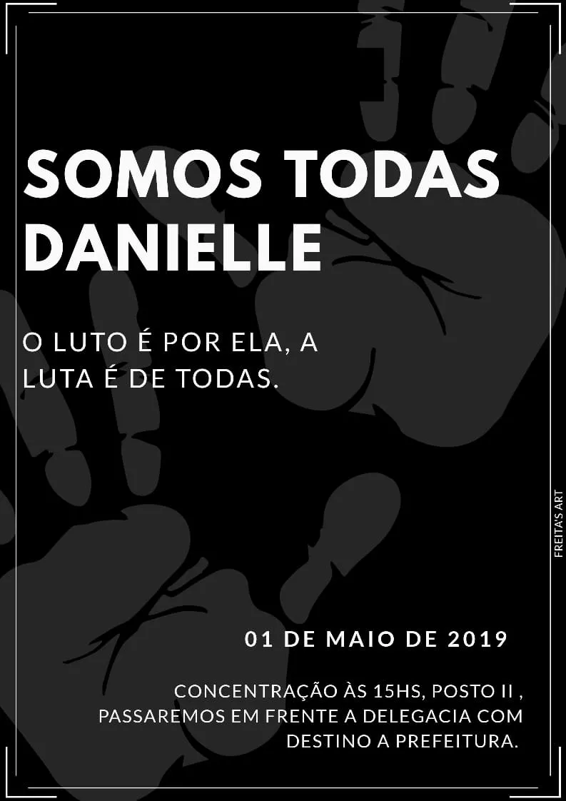O ato acontece na quarta-feira (dia 1º), às 15h, com concentração no Posto Dois. 