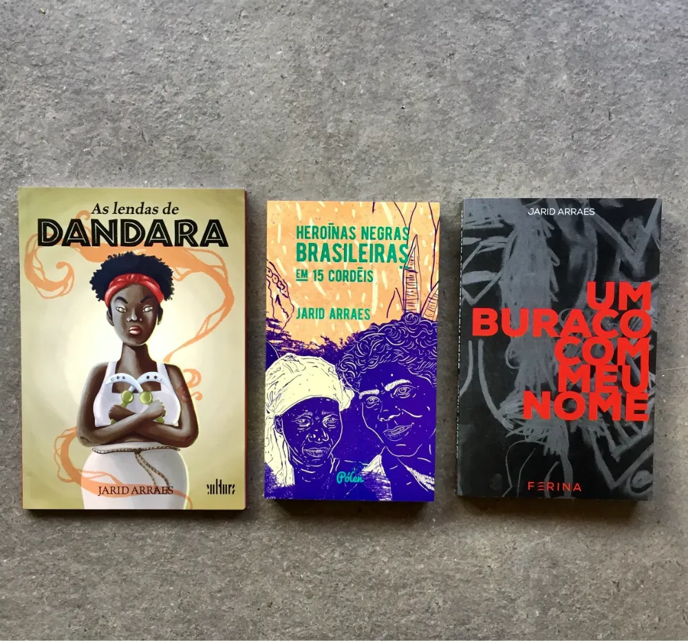 Os três livros publicados por Jarid até o momento refletem a busca pelo reconhecimento da mulher no campo literário e na historiografia brasileira