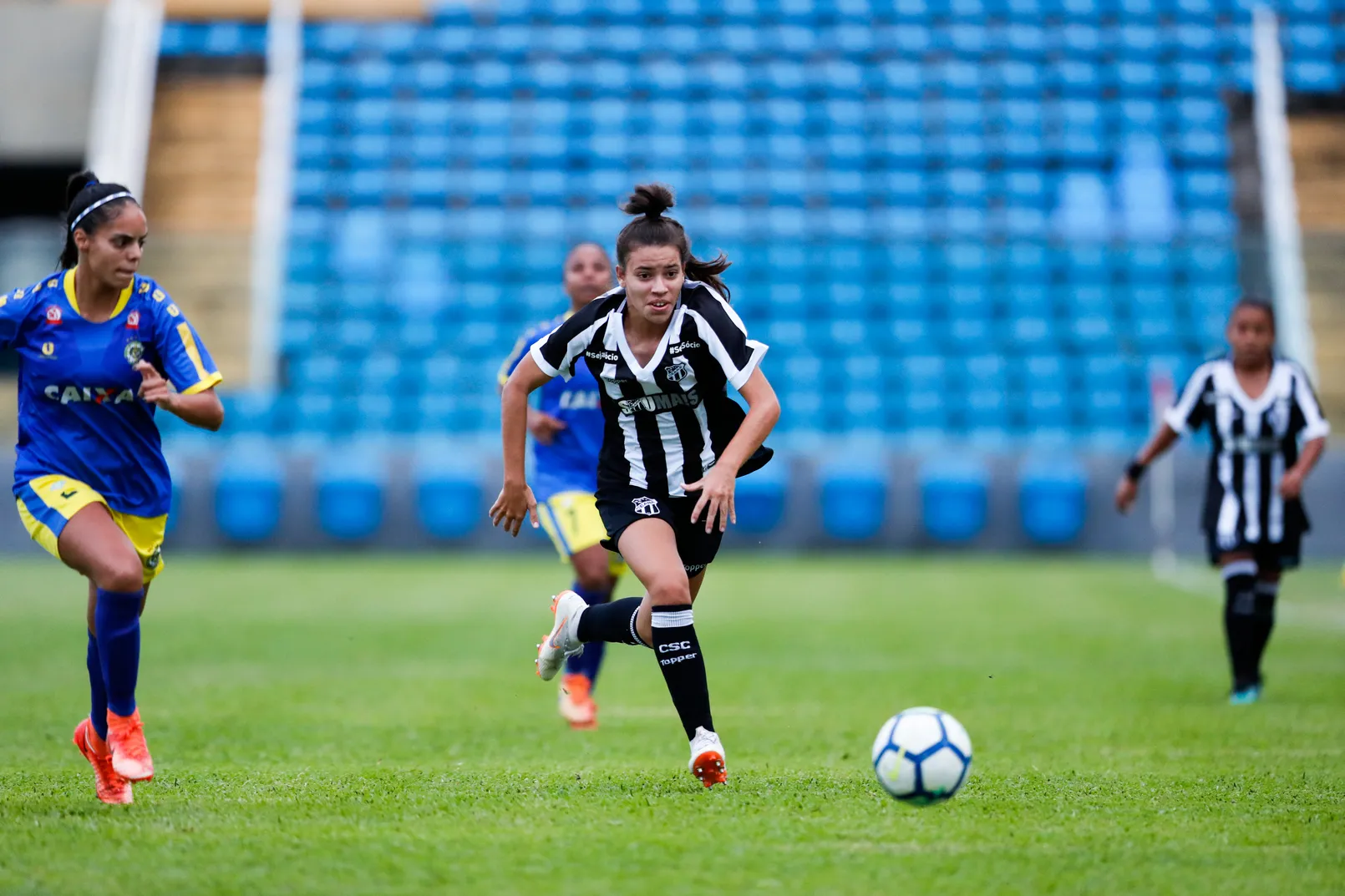 Aproveitando a visibilidade da Série A do Brasileirão Feminino, Fátima quer retornar para a Seleção Brasileira