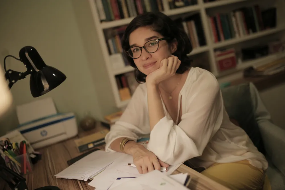 A escritora e professora Juliana Diniz: apego com Beauvoir
