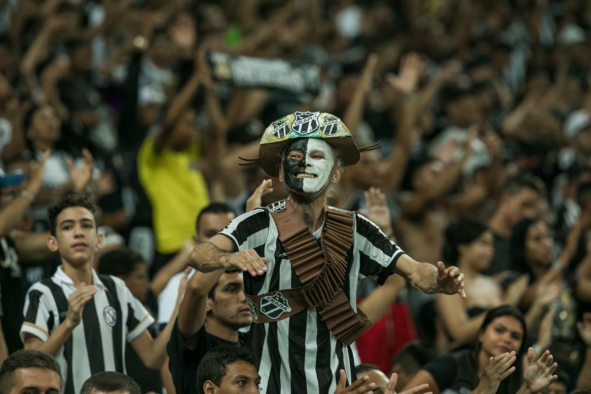 Torcedor do Ceará presente na Arena Castelão