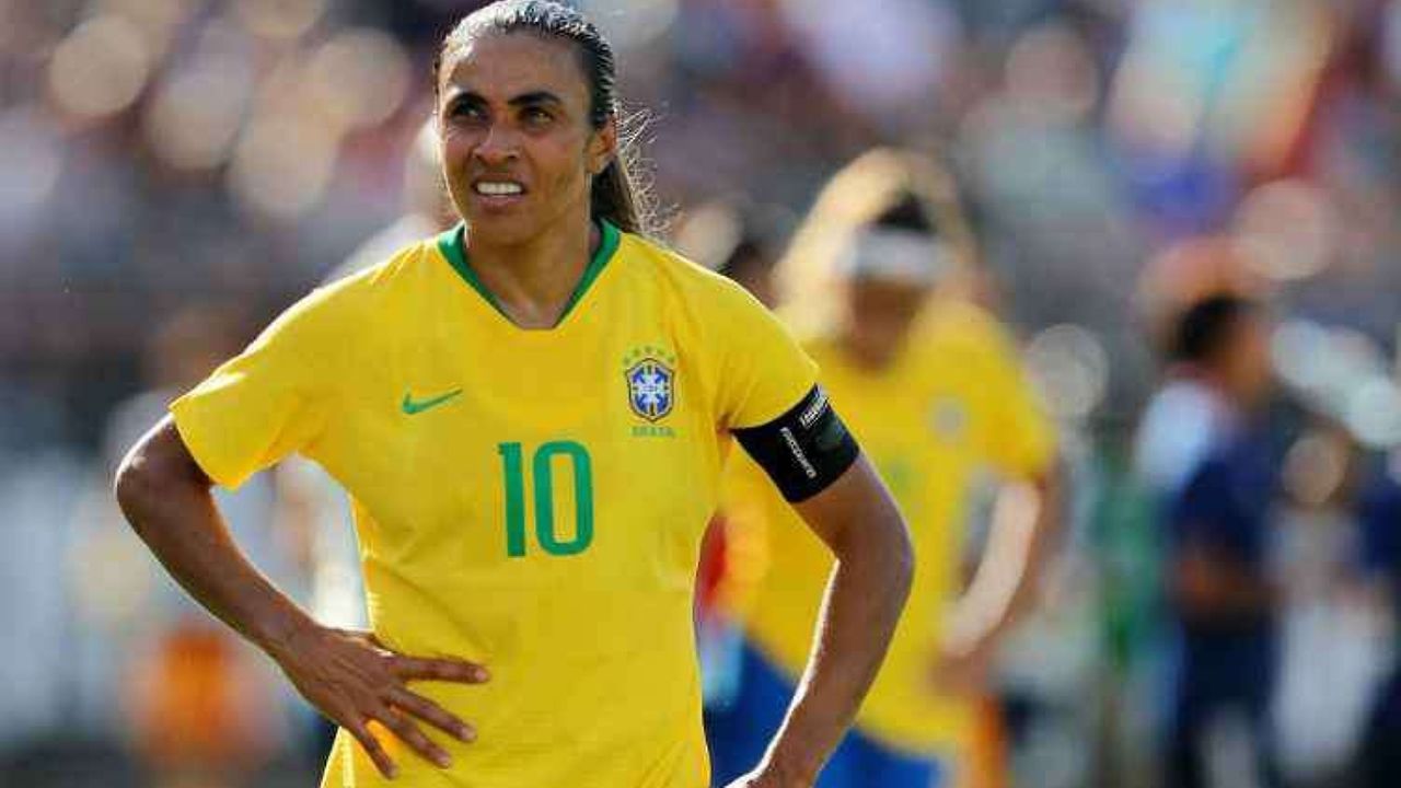 Marta pela Seleção Brasileira