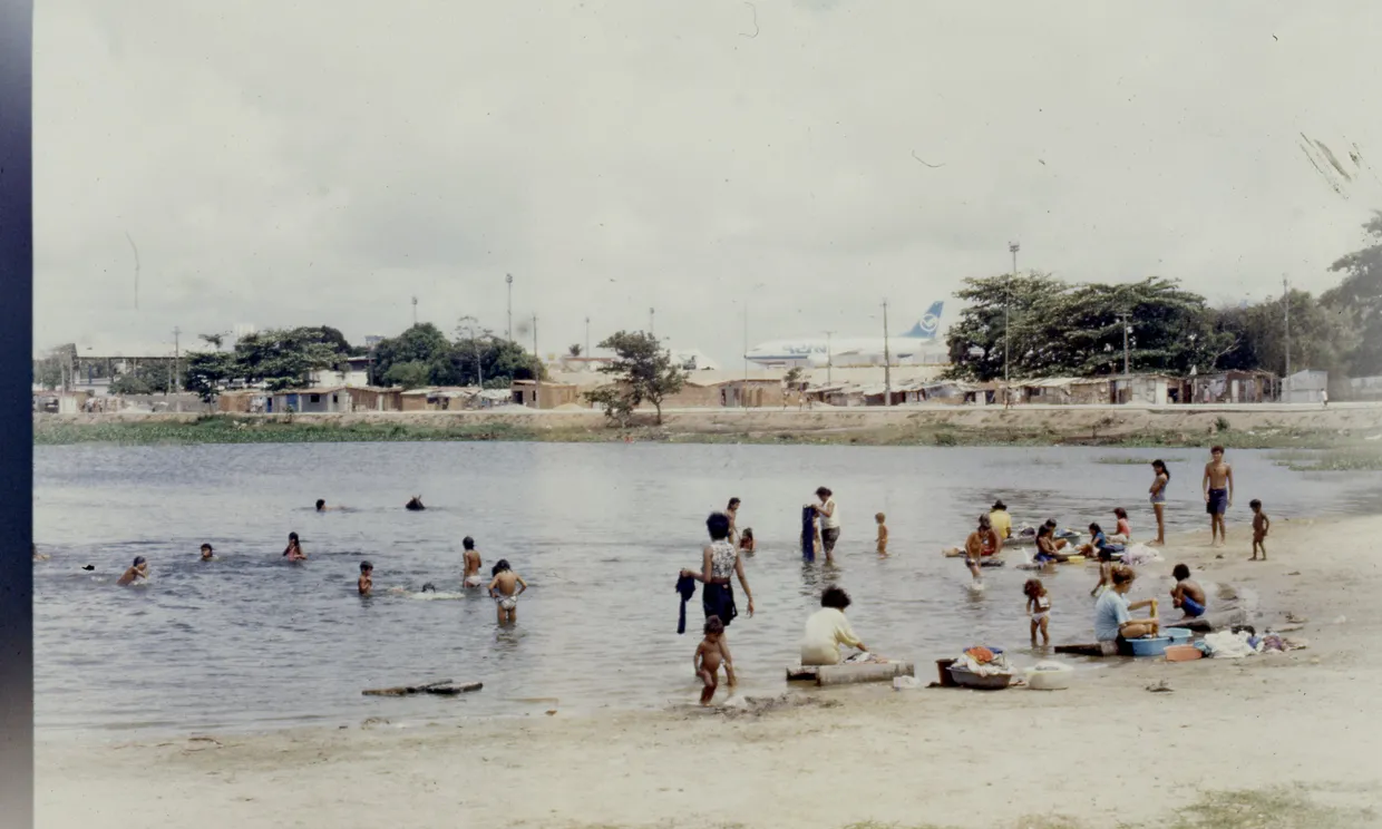 Imagem da lagoa em novembro de 1992