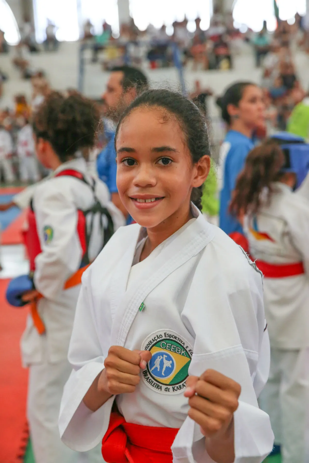 Elaysa Maria compete desde os seus 8 anos e, agora aos 10, é uma das 115 representantes do Instituto Beatriz e Lauro Fiuza na V Copa Bushi No Te