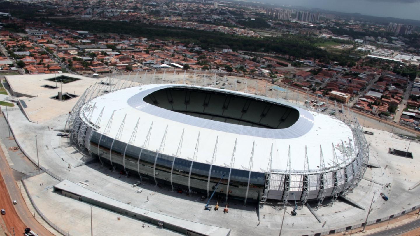 Veja a evolução do Estádio Castelão através dos seus 39 anos