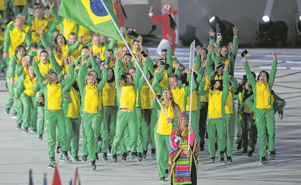 Delegação brasileira no Pan-Americano