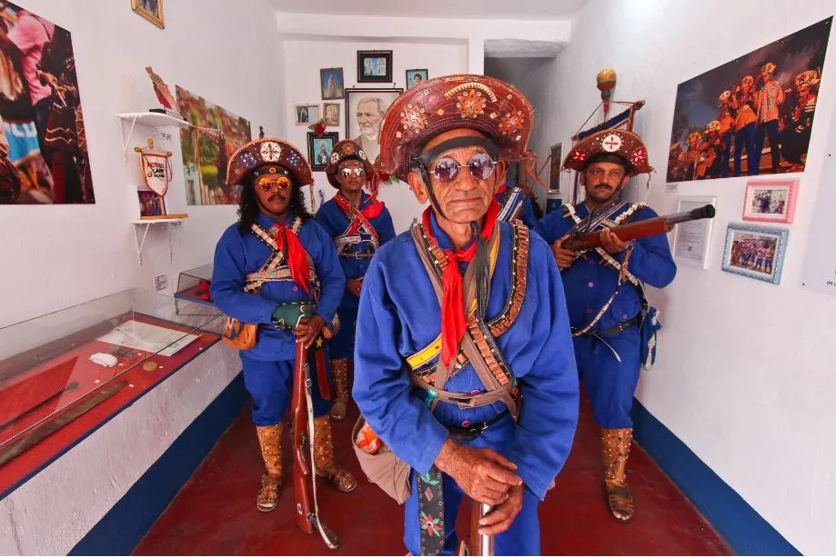 Casa do Mestre Nena abriga acervo do grupo Bacamarteiros da Paz