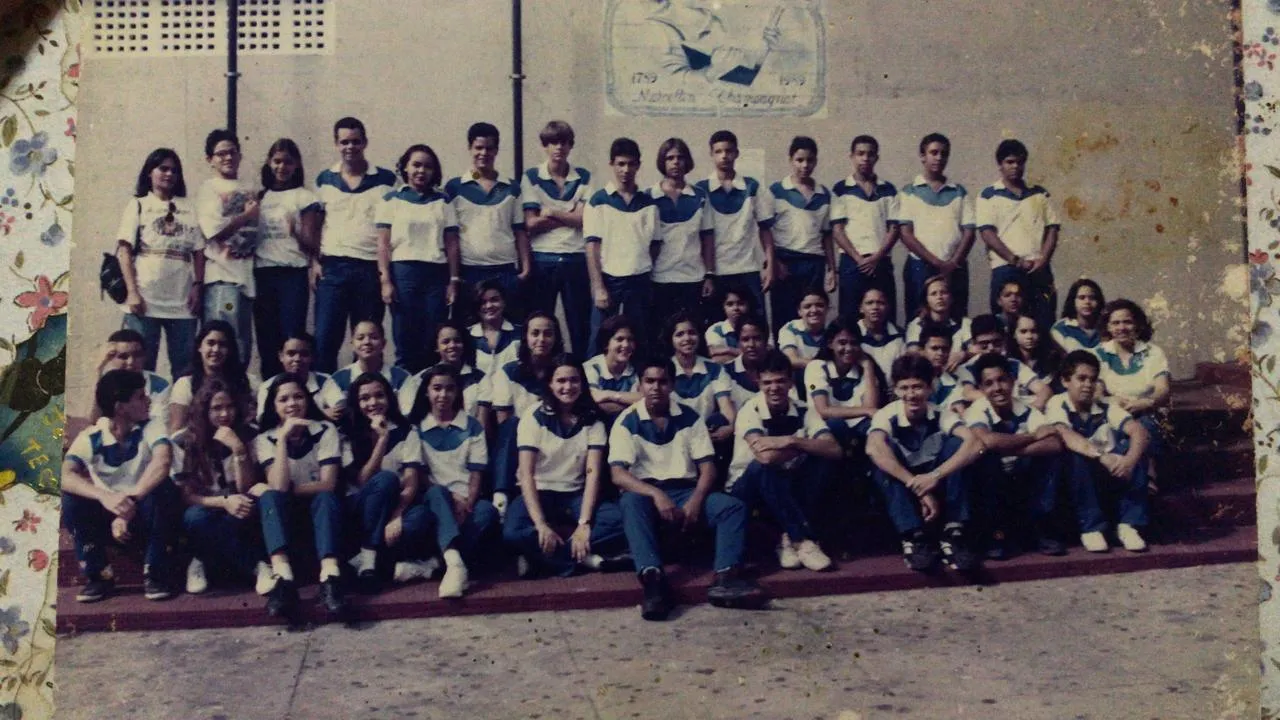 Turma de Nilmanda Dias de Sousa, no Colégio Cearense. 