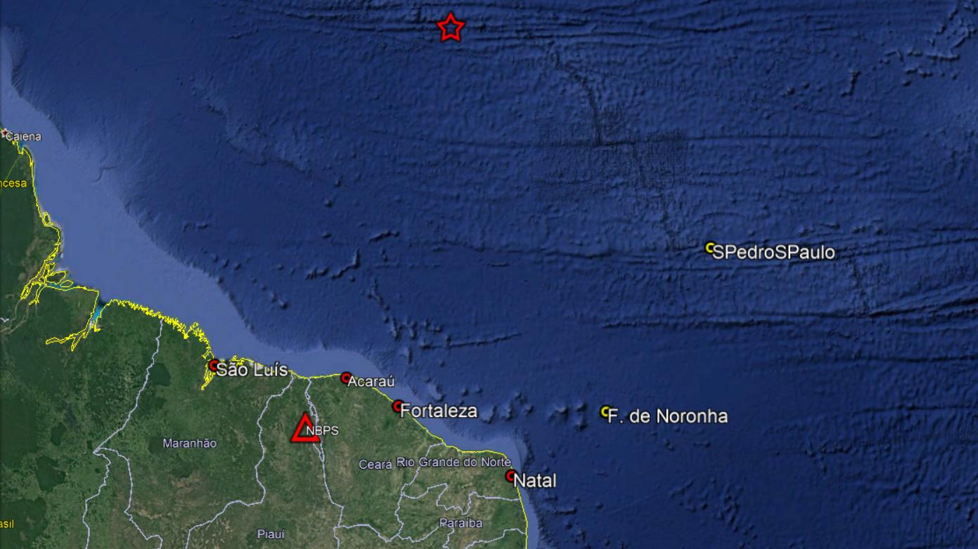 Dois tremores são registrados no Oceano Atlântico próximo à costa do Ceará  - Metro - Diário do Nordeste