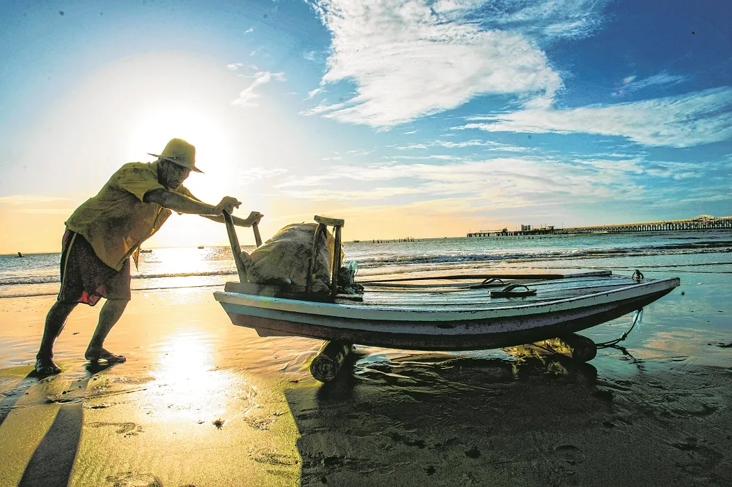 No Ceará, a maioria dos pescadores se concentra em 26 cidades do Estado, entre elas Icapuí e General Sampaio.