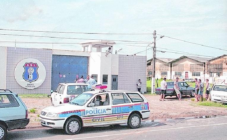 Sede da Nordeste Segurança de Valores (NSV), em Caucaia, alvo de roubo em 2000