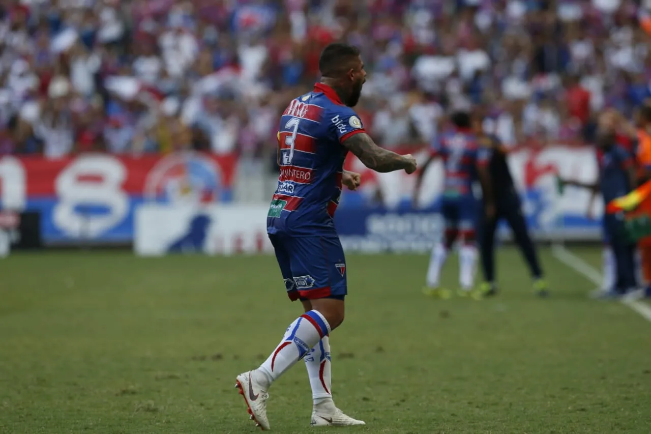 Capitão colombiano fez seu primeiro gol pelo Fortaleza no Brasileiro