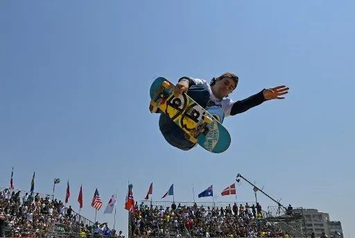 Ídolo brasileiro no skate, Pedro Barros ficou perto do pódio no Mundial de Skate Park.