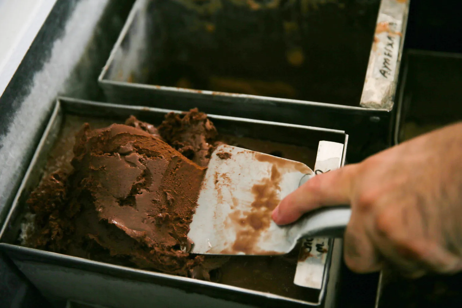 A produção da sorveteria não tem emulsificantes nem gordura hidrogenada