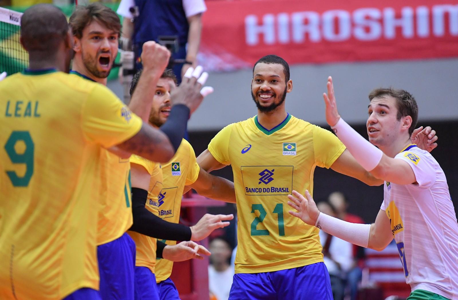 Selecao Masculina De Volei Vence Os Eua E Abre Vantagem Na Ponta Da Copa Do Mundo Jogada Diario Do Nordeste