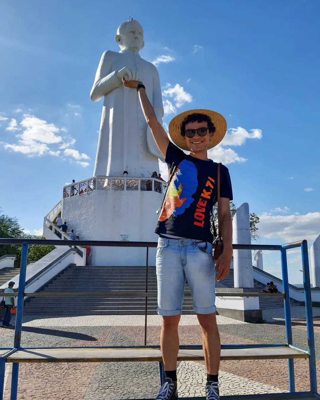Sempre que visita o Ceará, Max posta fotos em pontos turísticos