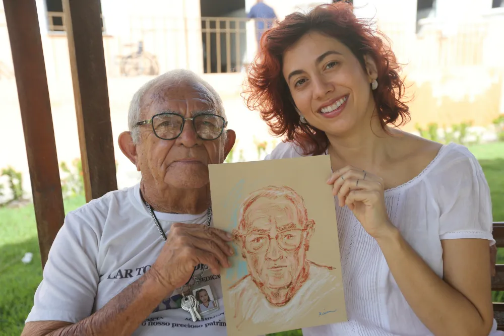 Roberto de Souza Maia traz, no semblante, a síntese de 