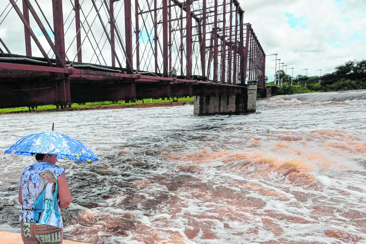 EM Granja, onde a barragem Lima Brandão transbordou em 2019, há expectativas de fortes chuvas nos próximos meses