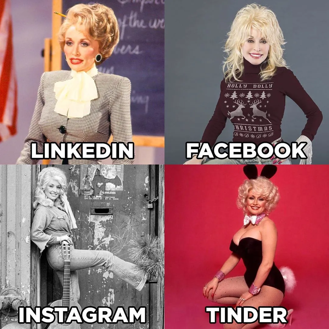 Dolly Parton publicou montagem e provocou outras celebridades a entrarem na brincadeira