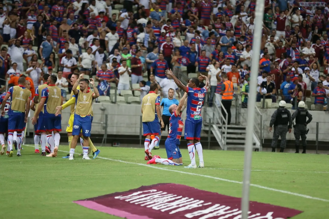 Marlon fez o segundo do Tricolor do Pici na partida