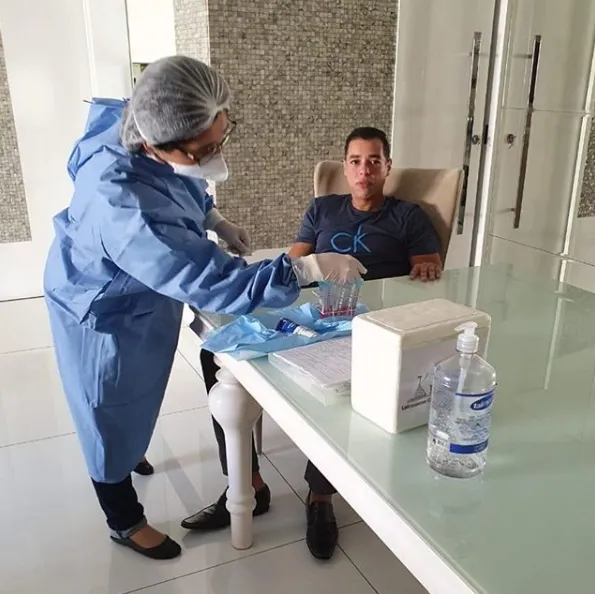 Deputado Leonardo Araújo fez teste para coronavírus na tarde de terça-feira (17)