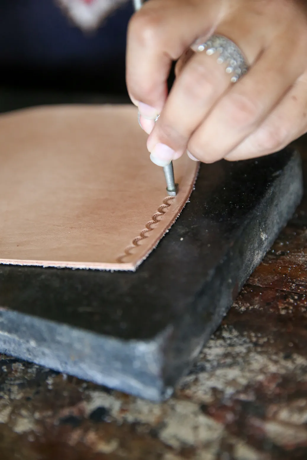 Os processos de produção são todos manuais e ricos em detalhes