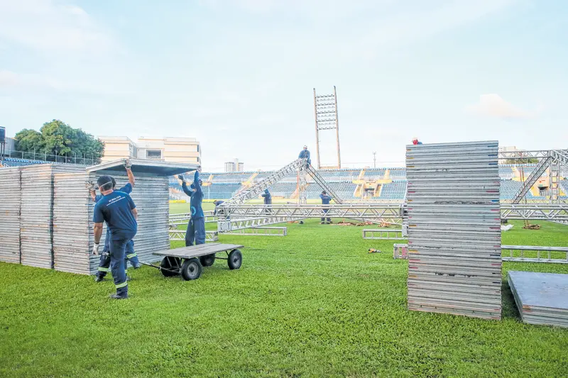 Imagem da notícia PV: De estádio a hospital em tempo recorde