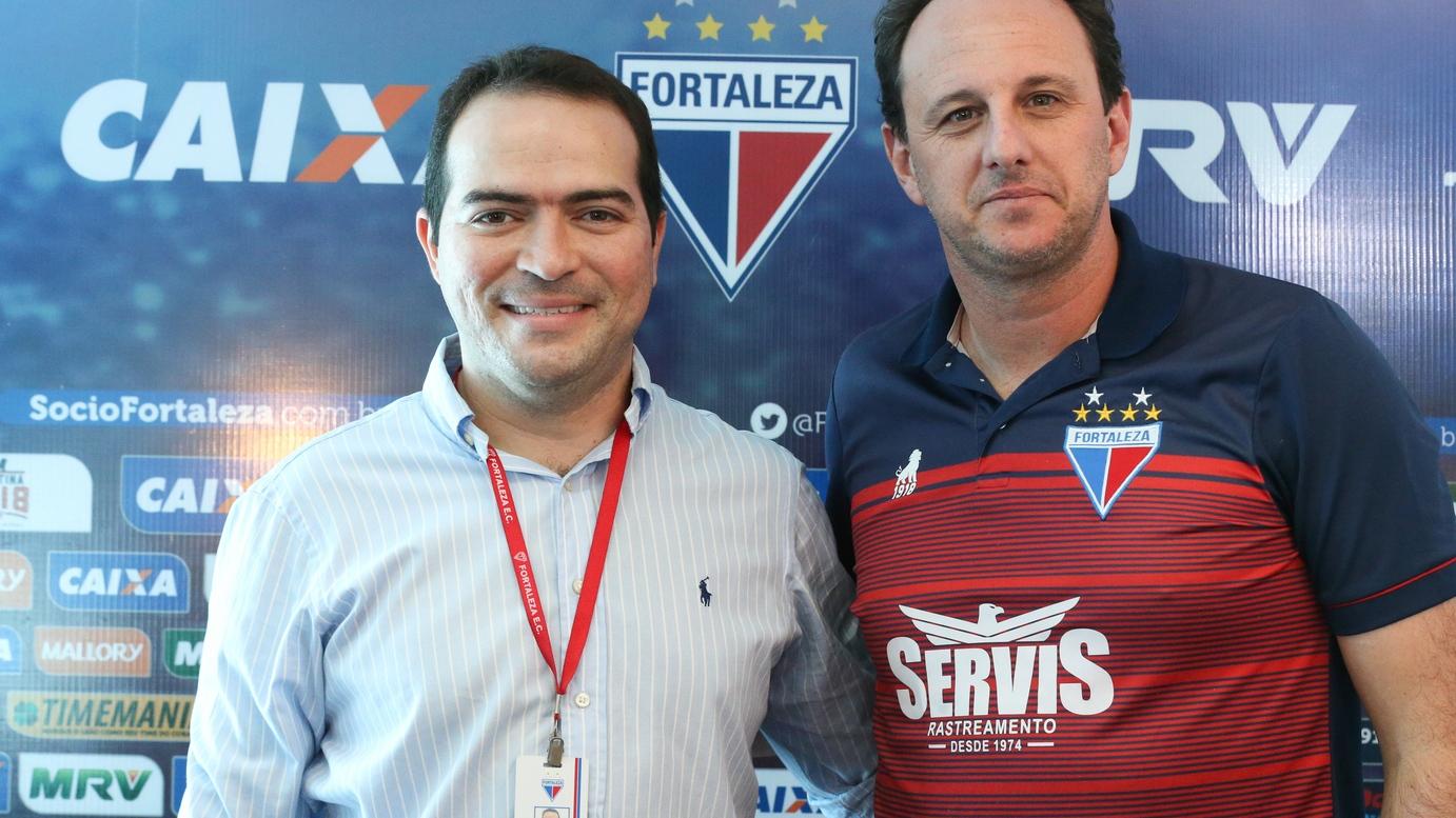 Presidente do Fortaleza relembra trabalho de Rogério Ceni no clube: 