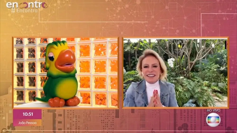 A apresentadora participou do programa nesta sexta (24)