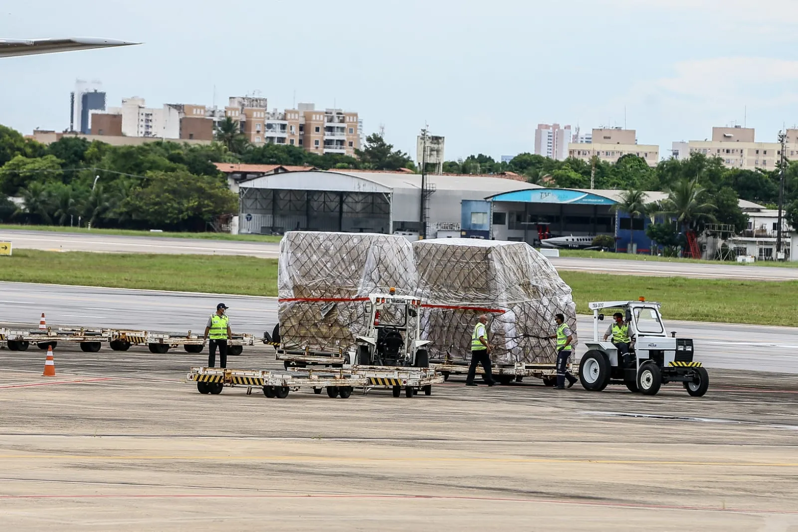 Os insumos incluem testes para Covid-19 e Equipamentos de Proteção Individual (EPIs)